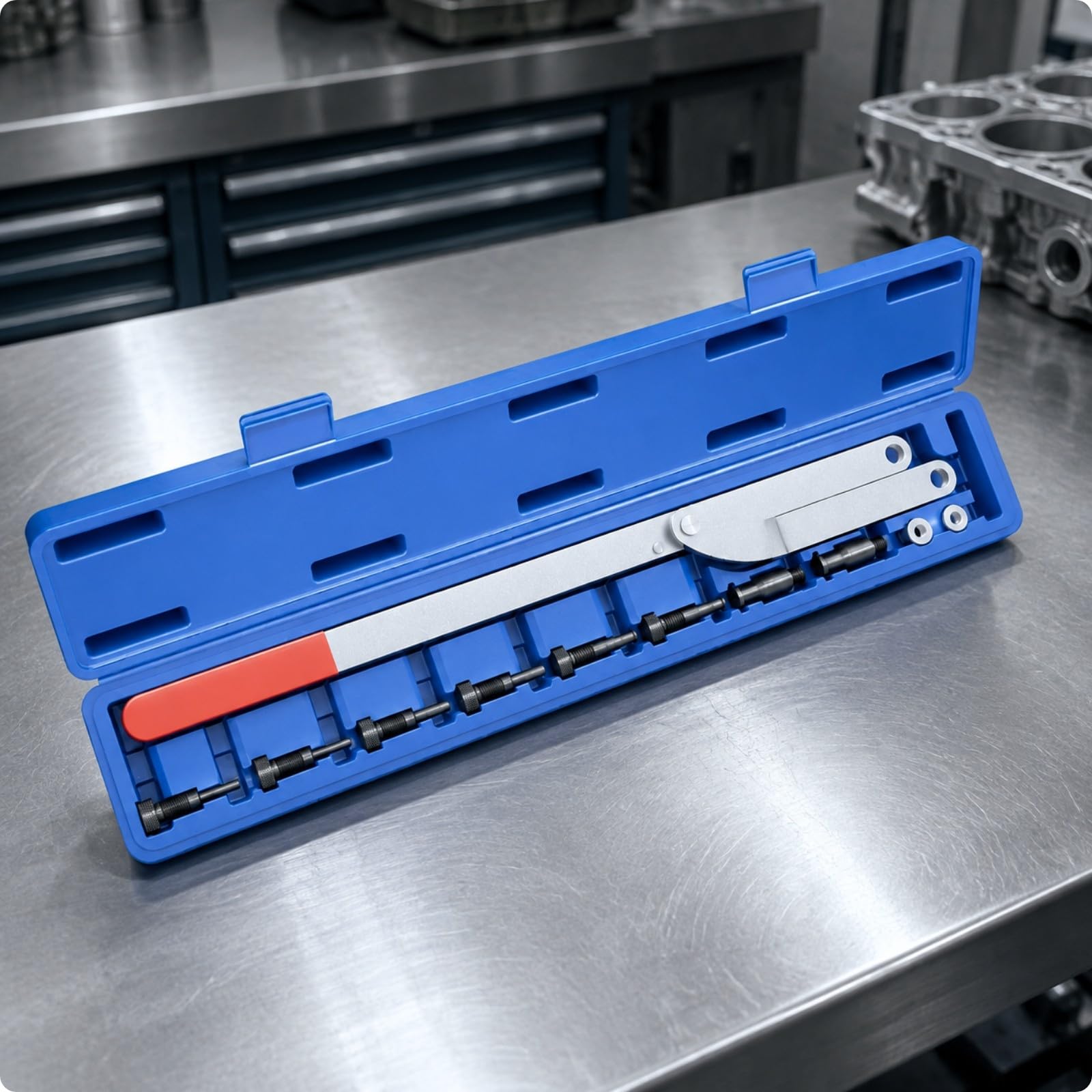 Amagogo 11 Pezzi Chiave per Frizione con Perni Universale, Chiave per Pulegge con Perni Intercambiabili, Intercambiabile, Garage