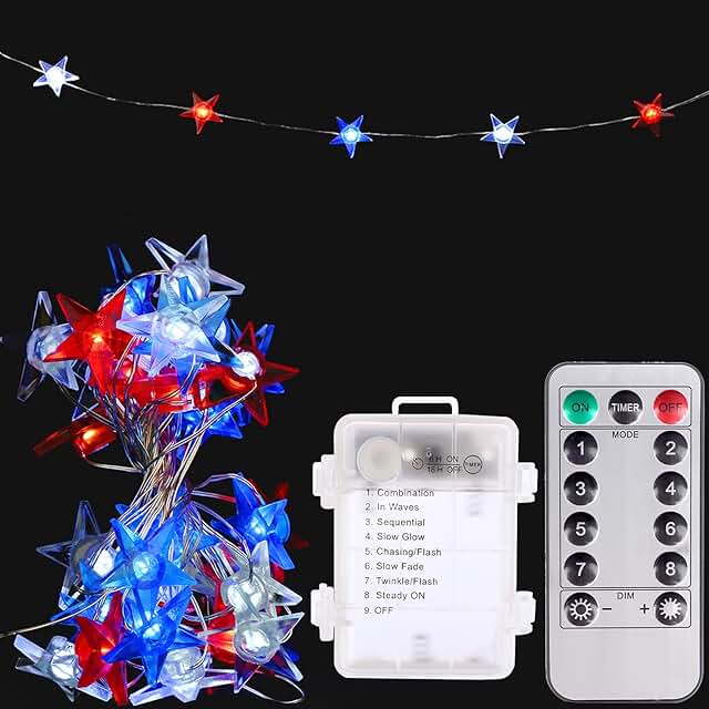 red blue flashing lights