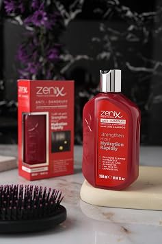 Zenix Professional Anti-Dandruff Hair Shampoo, Strengthening and Moisturizing, 250 ml