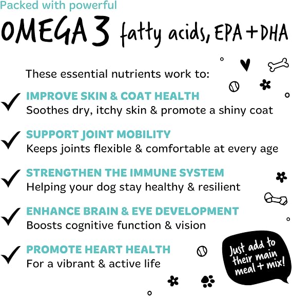 Bugalugs Cod liver Oil for Dogs & Cats, EPA & DHA, Fish Oil for Dogs Skin & Coat dog supplements health supplies for dogs more omega 3 for dogs than salmon oil for dogs uk (255ml, Cod Liver Oil)