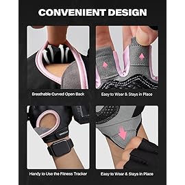 VINSGUIR Workout Gloves for Men and Women, Weight Lifting Gloves with Excellent Grip, Lightweight Gym Gloves for Weightlifting, Cycling, Exercise, Crosstraining, Pull ups, Fitness, Climbing and Rowing