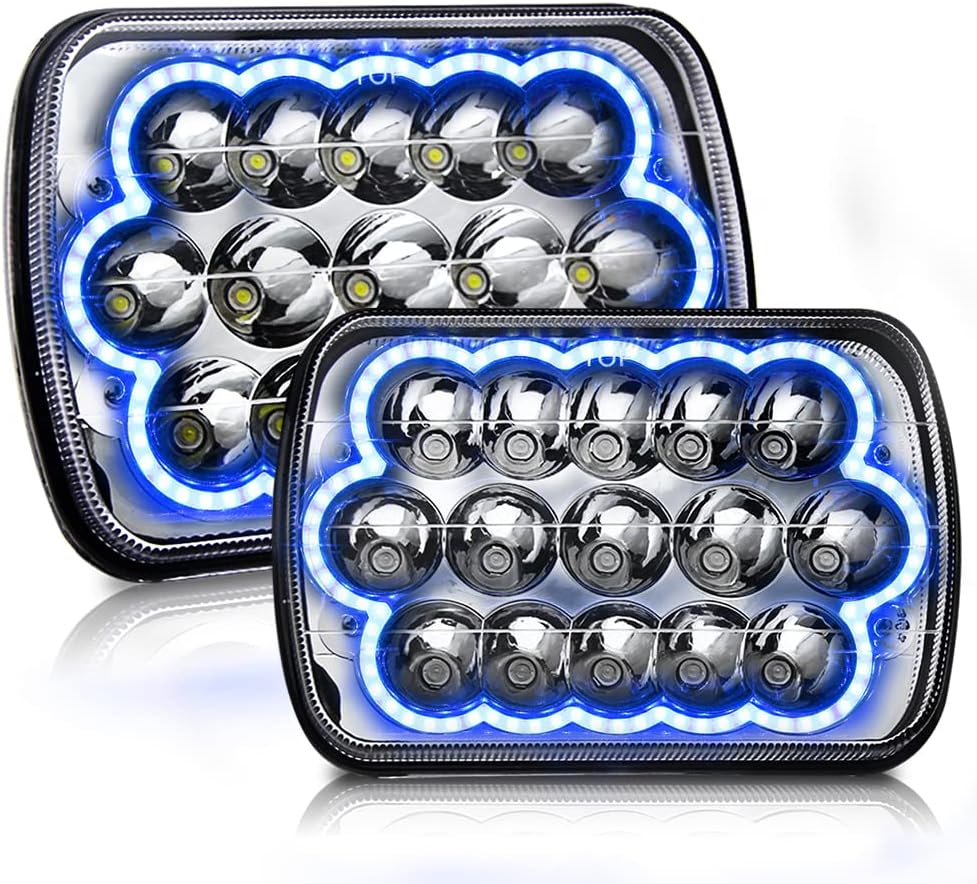 Buy DVISUV 5x7 Led Headlight H6054 Led Headlights Jeep YJ led headlights HiLo Led Sealed Beam