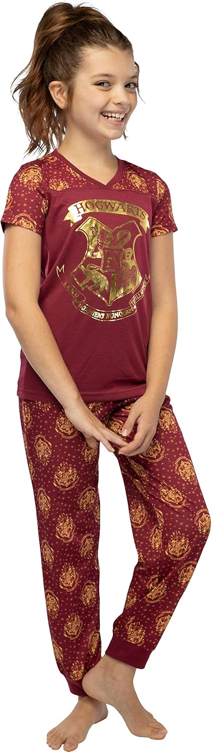 Harry Potter S/S Hogwarts Jogger PJ Set - Image 3
