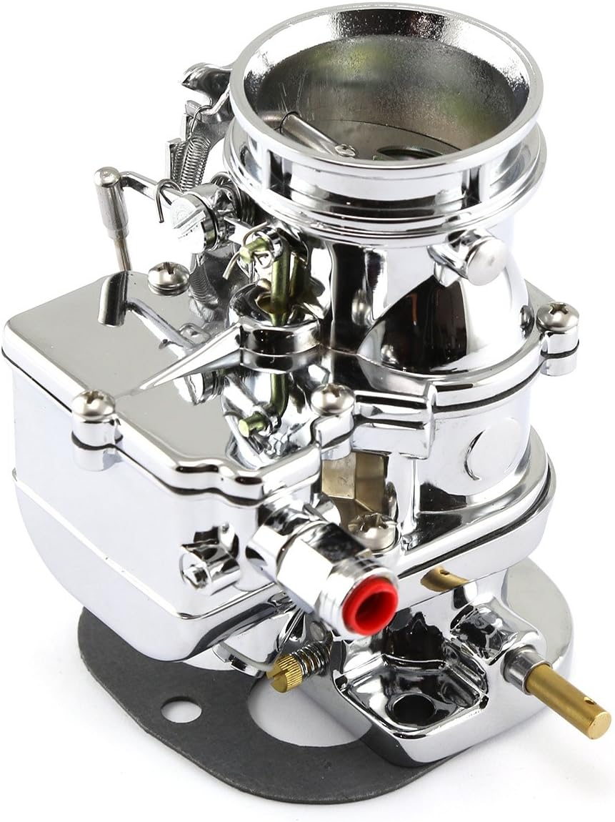 Speedmaster PCE121.1021 Stromberg 97 Chrome Finish 2-Bbl 3 Bolt Carburetor Manual Choke