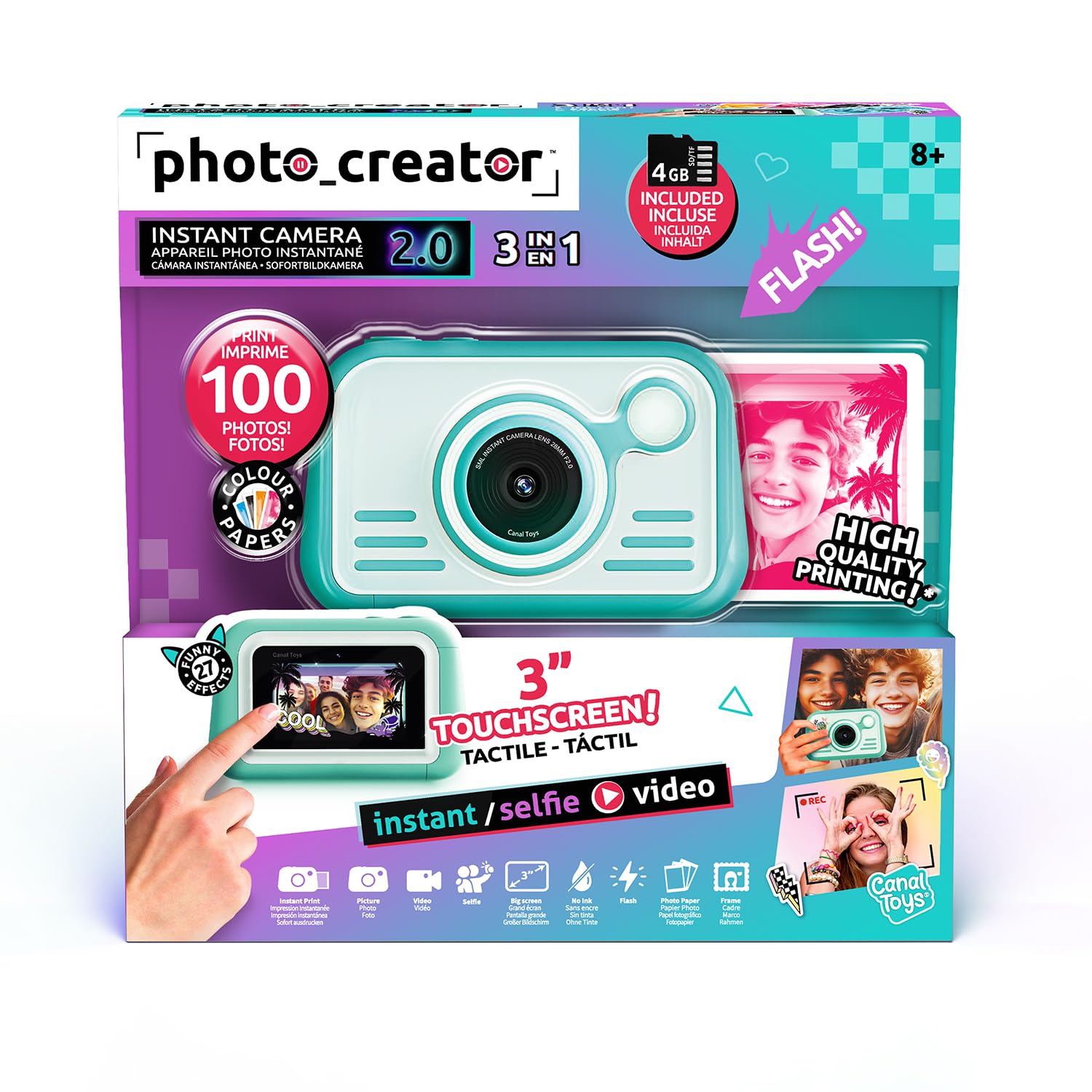 Photo Creator Instant Print Camera 2.0 3