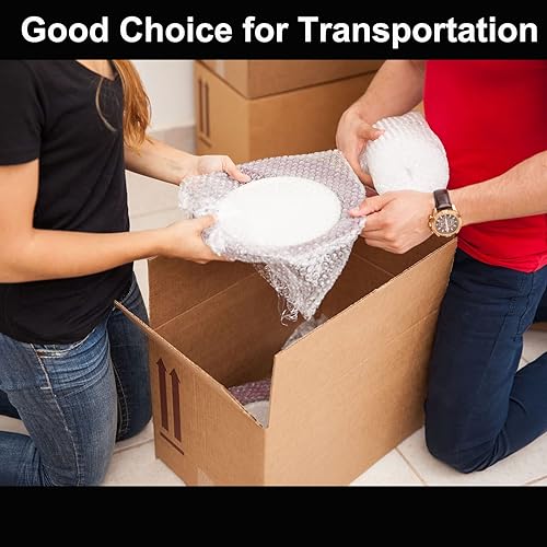 Miniatura 7 de Paquete de 50 bolsas de burbujas autosellantes de 6 x 8 pulgadas, bolsas de burbujas pequeñas de doble pared, bolsas de amortiguación de burbujas