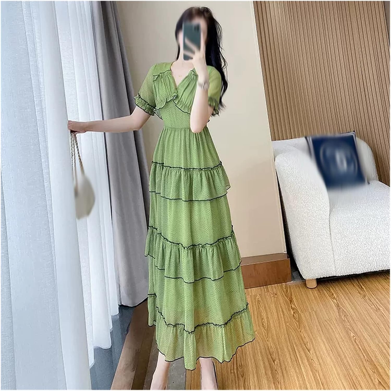 セール】バリエフルイドワンピース（ワンピース）｜dazzlin（ダズリン