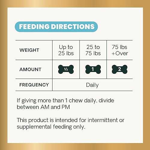 Vista 6 de VetriScience Senior 27+ - Masticables de salud activa, multivitamínico diario Canine Plus para perros mayores, vitaminas equilibradas, minerales