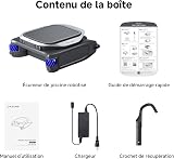 DREAME J1 pool cleaning robot, advanced PoolSense technology, 360° all-round cleaning, continuous operation 24/7, smart track planning, app control - 8