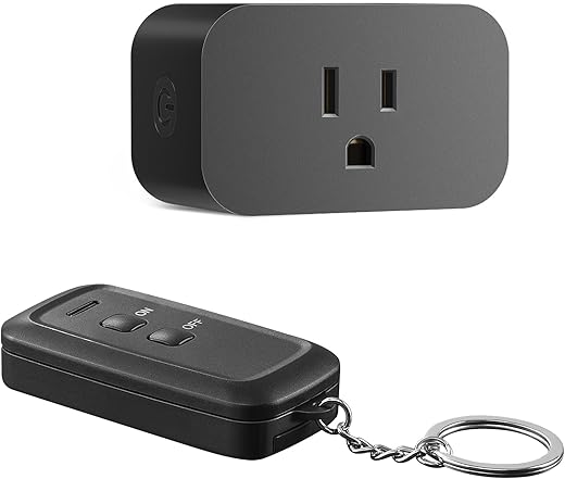 DEWENWILS Indoor Remote Control Outlet, Wireless Remote Light&hellip;