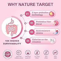 Vista 2 de NATURE TARGET Probióticos para mujeres
