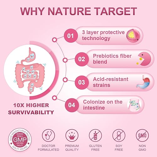 Miniatura 2 de NATURE TARGET Probióticos para mujeres