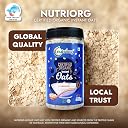 NutriOrg Instant Oats 400g | Organic & Gluten Free | High fibre & Protein Rich | Easy to Cook | Nutritional Breakfast gallery image