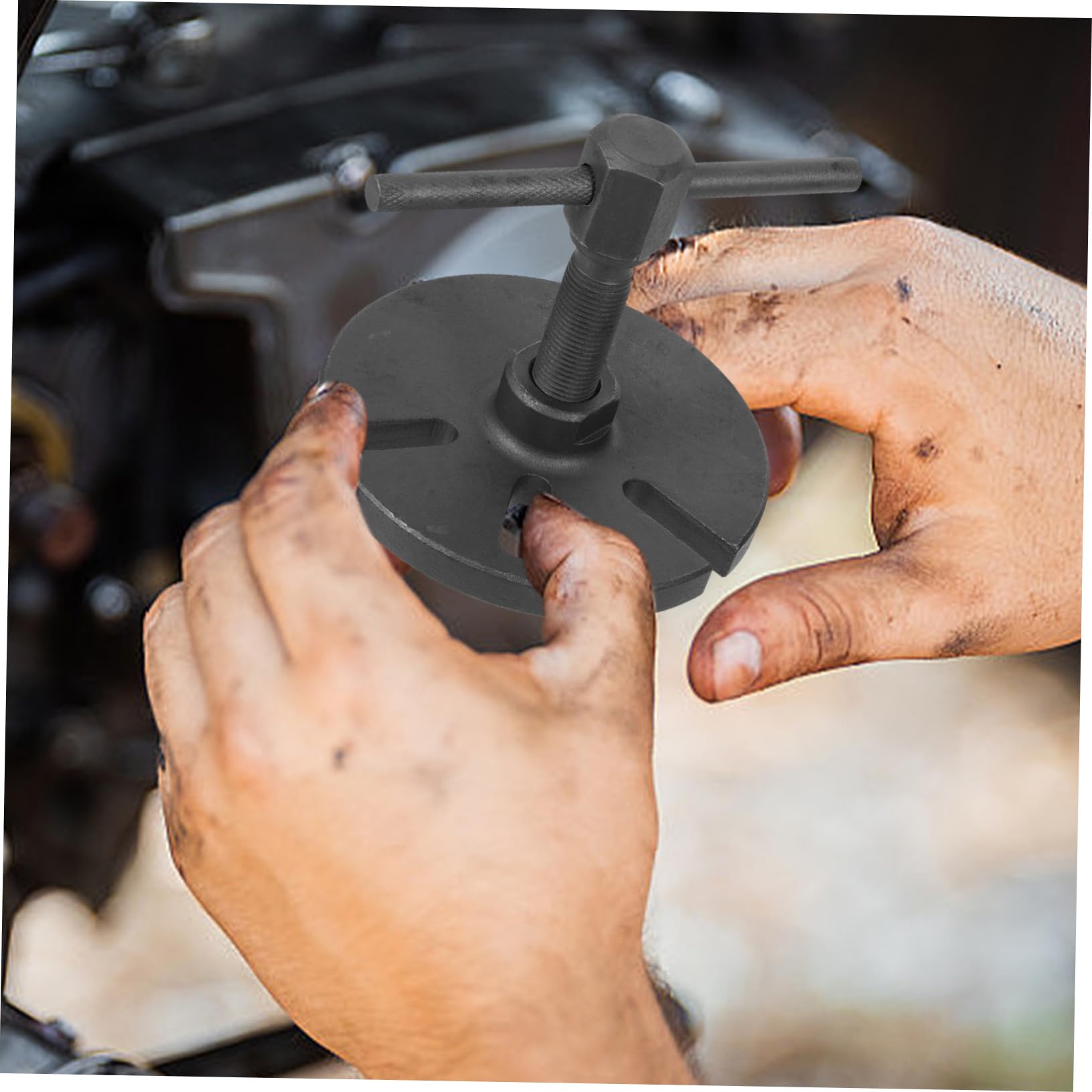 Schwungradabzieher Schnelle Demontage aus Kohlenstoffstahl Robustes Motorwerkzeug für Generatoren und Lichtmaschinen für Fachpersonal bei Reparatur