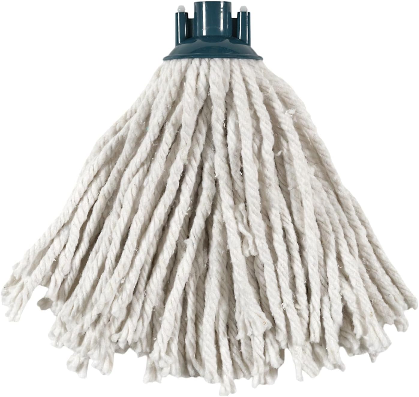 ICH SUCHE EINE IDEA, ME0071, Classic Broom Head, 25 cm, for Efficient and Ergonomic Cleaning, Compatible with Many Handles, Blue Colour, 25 x 10 x 4 cm