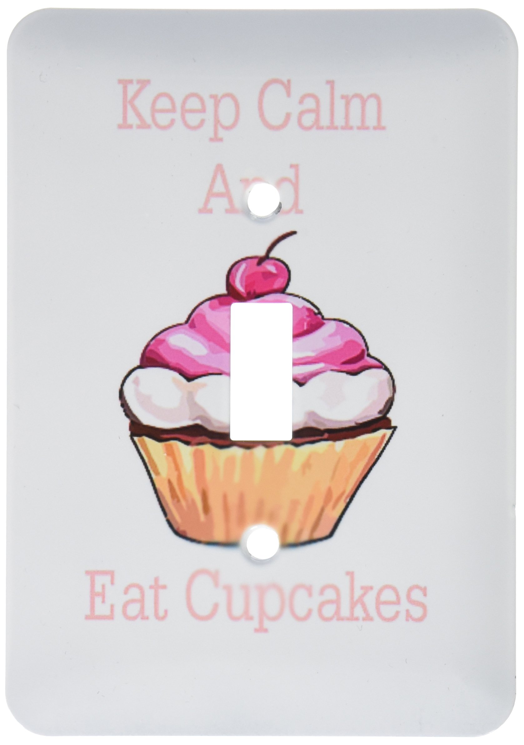 Interrupteur Keep Calm and Eat Cupcakes 3dRose idée cadeau maison