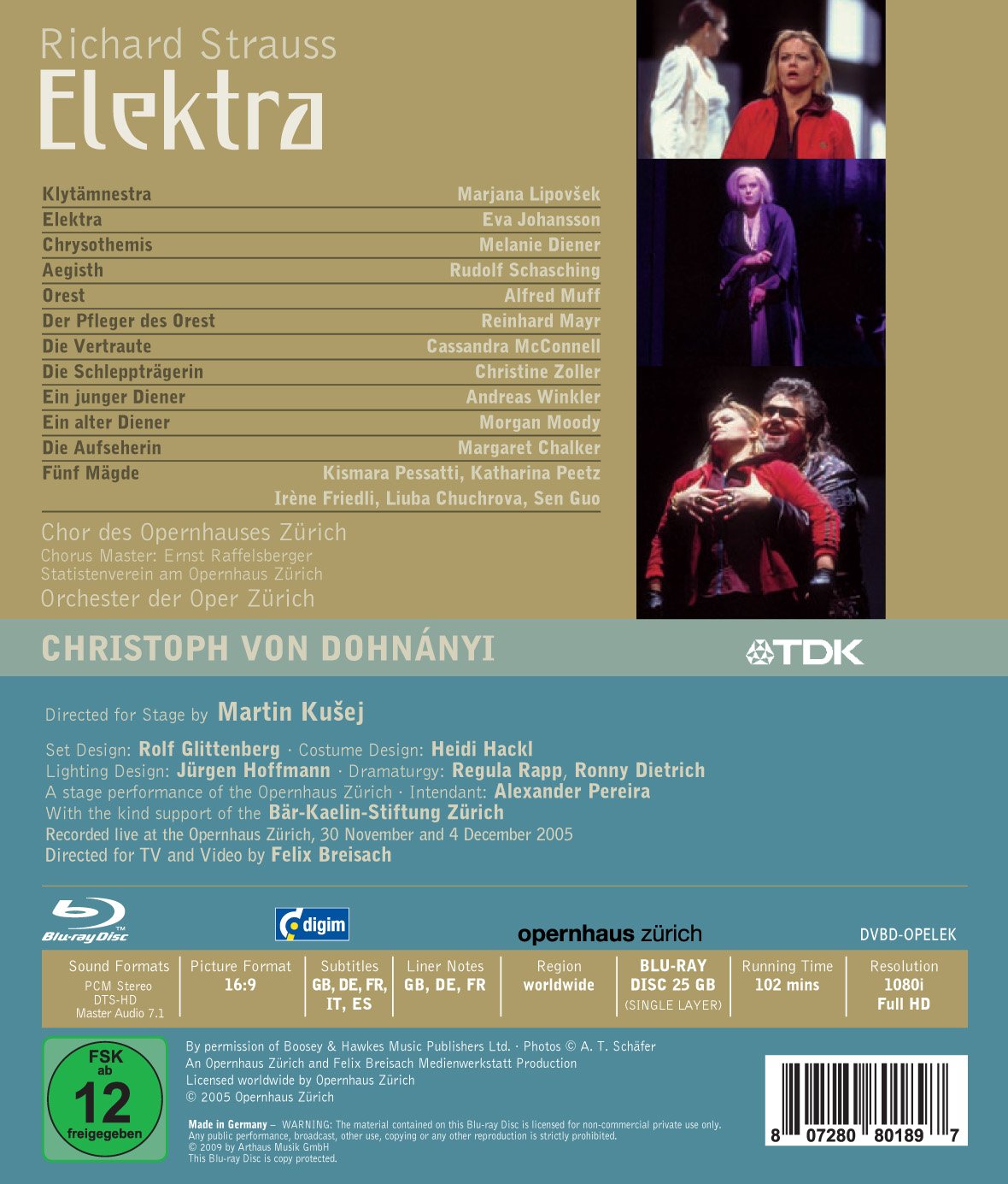 Richard Strauss - Elektra [Blu-ray]