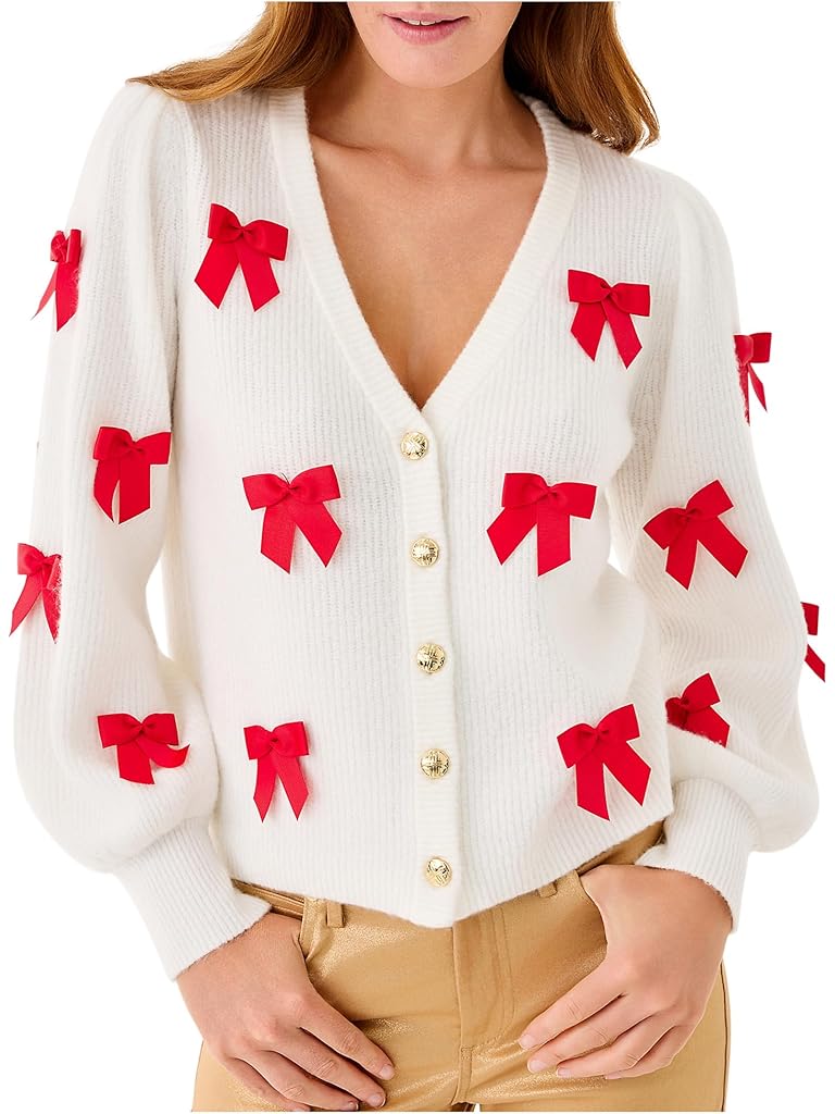White Lilly Pulitzer Zarie Cardigan