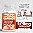 21-in-1 Berberine Supplement with Ceylon Cinnamon with Chromium, Bitter Melon and Green Tea Extract and Black Pepper Extract 5X for Energy & Metabolism Support with 5279 mg (120 ct, Pack of 1)