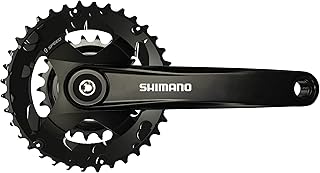 Shimano FC-MT101 Kurbelgarnitur 2X 9-Fach 36-22Z schwarz 2020 MTB