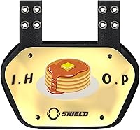 Vista 14 de O Shield Football Back Plate, Backplate Football, Expression Series, Drip, Big Dawg, That Boy Bad, That Man, You Slow, Can't Catch Me