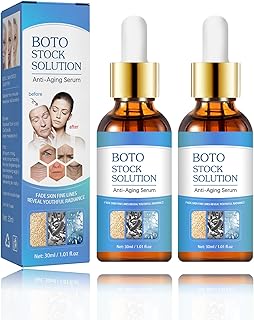 Botox Stock Solution, Anti-Aging Dark Spot Corrector Serum, Botox Face Serum Anti Wrinkle, Collagen Boost Serum For Face Lift Anti-Wrinkle Stock Solution Facial Serum Firming Fine Lines 2PC
