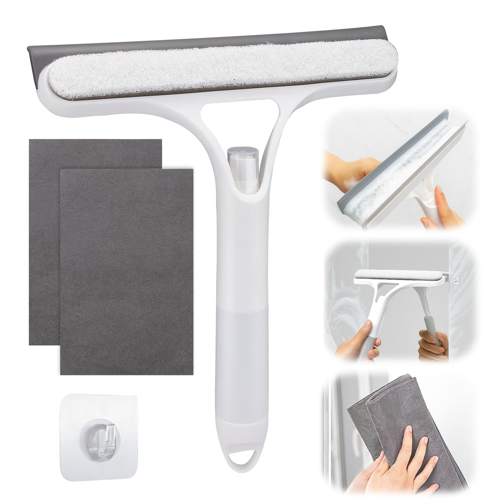 Photo 1 of
****Parts only****
XANGNIER Window Cleaner Tool Kit,2026 3 in 1 Window Cleaning Scraper with Spray,Thickened Magic Cleaning Cloth,Window Scrubber Cleaning Squeegee for Glass,Mirror,Shower Doors,Car Windshields(White)
