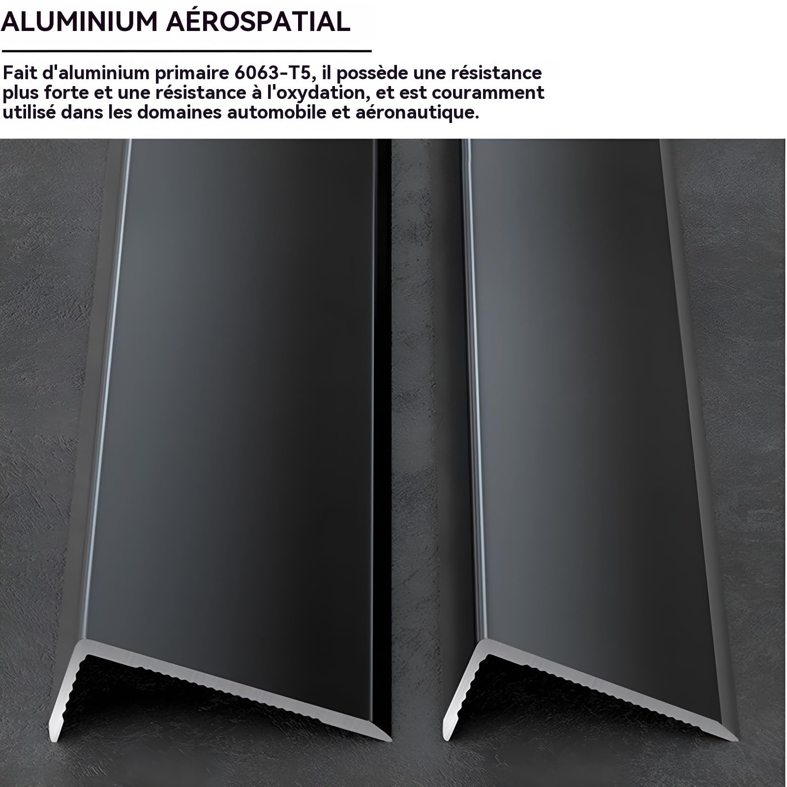 Corniere Baguette, Design für Wand und Pelz, 90 cm, 3-teiliges Baguette, ideal für Zuhause und Büro, Rose D, 10 x 30 mm