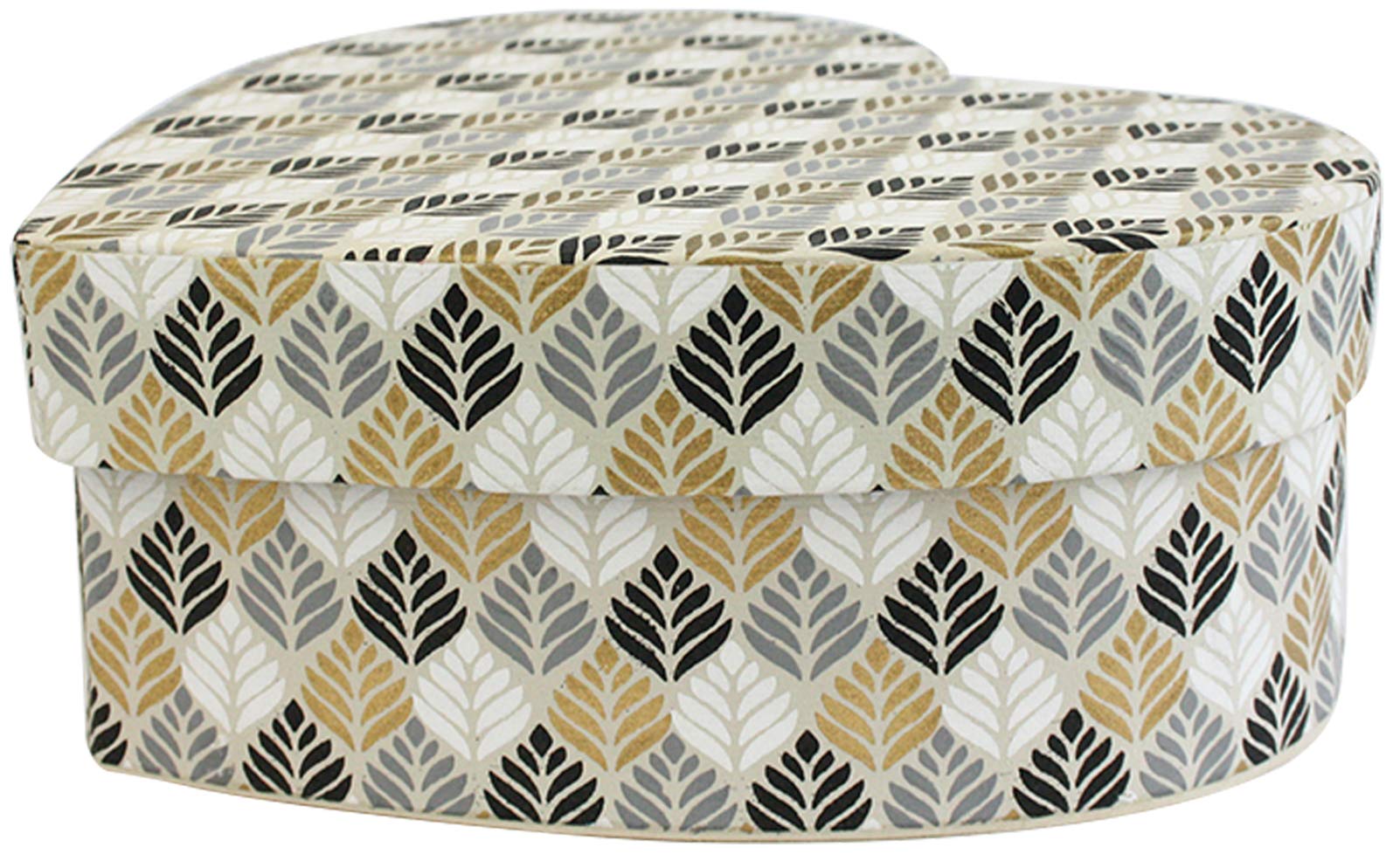 Emartbuy Handgemachte Geschenkbox Aus Baumwollpapier - Gold, 27x19x7 Cm, Keine Montage
