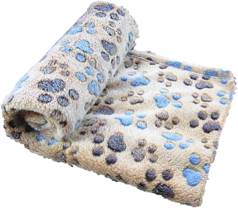 Pet blanket kennel pad dog blanket autumn and winter warm blanket thick coral velvet