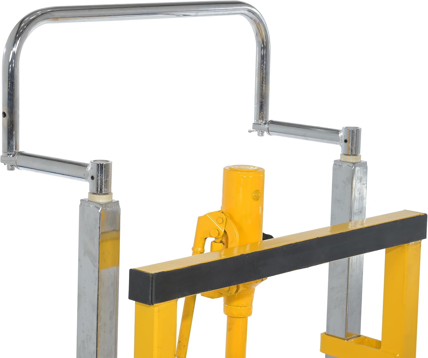 Vestil MFM-4000 Steel Machinery/Vending Machine Lifts 15 In. x 26-3/4 In. x 49-1/4 In. 4000 Lb. Capacity Yellow