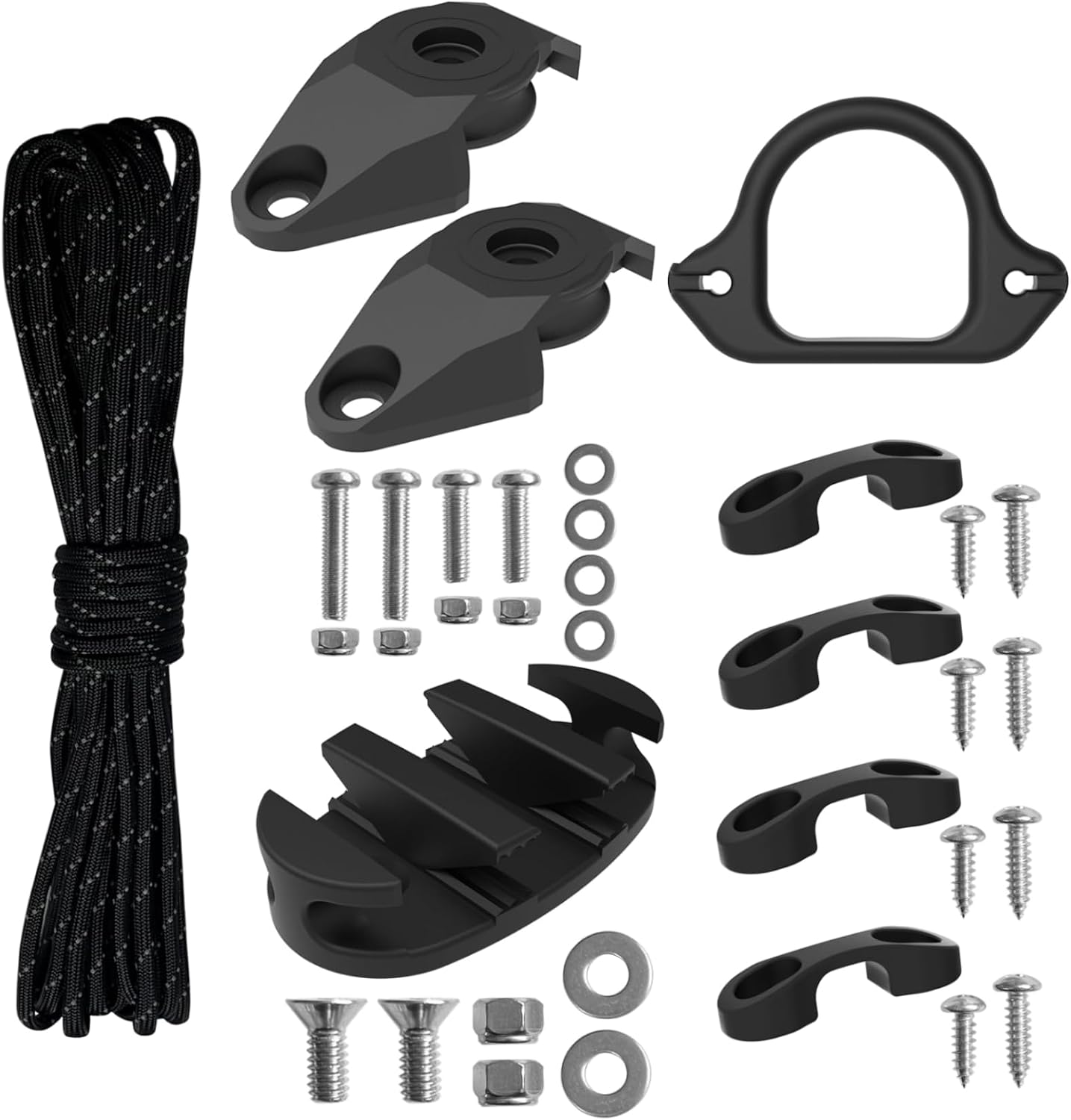 2005 Kayak Anchor Trolley Kit Mounting Hardware for Kayak Canoe Boats Water Sports
