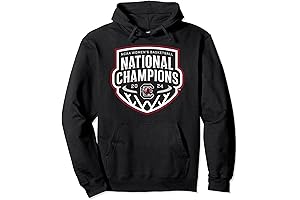 Celebrate the 2024 Women's Basketball National Championship with the South Carolina Gamecocks Pullover Hoodie