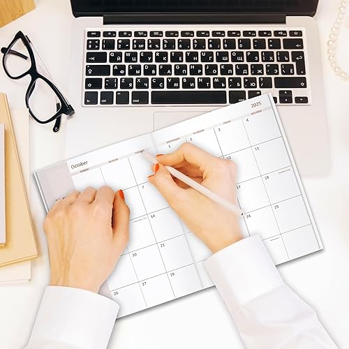 Miniatura 5 de Agenda mensual 2025-2026, calendario de 18 meses de julio de 2025 a diciembre de 2026, agenda mensual 2025-26, fácil de organizar tu vida diaria, 7