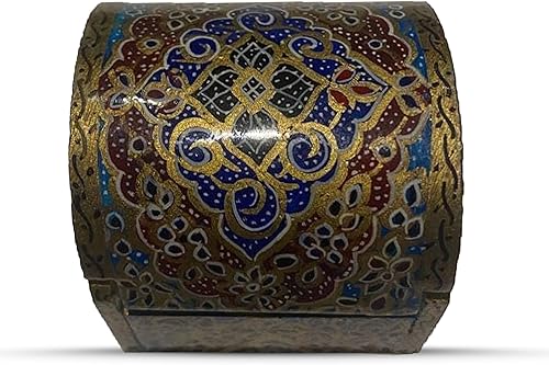 SPIRIT OF ART Caja de regalo y joyería impresionante, para mujeres y hombres, pintada a mano sobre hueso de camello, hecha a mano, interesante,