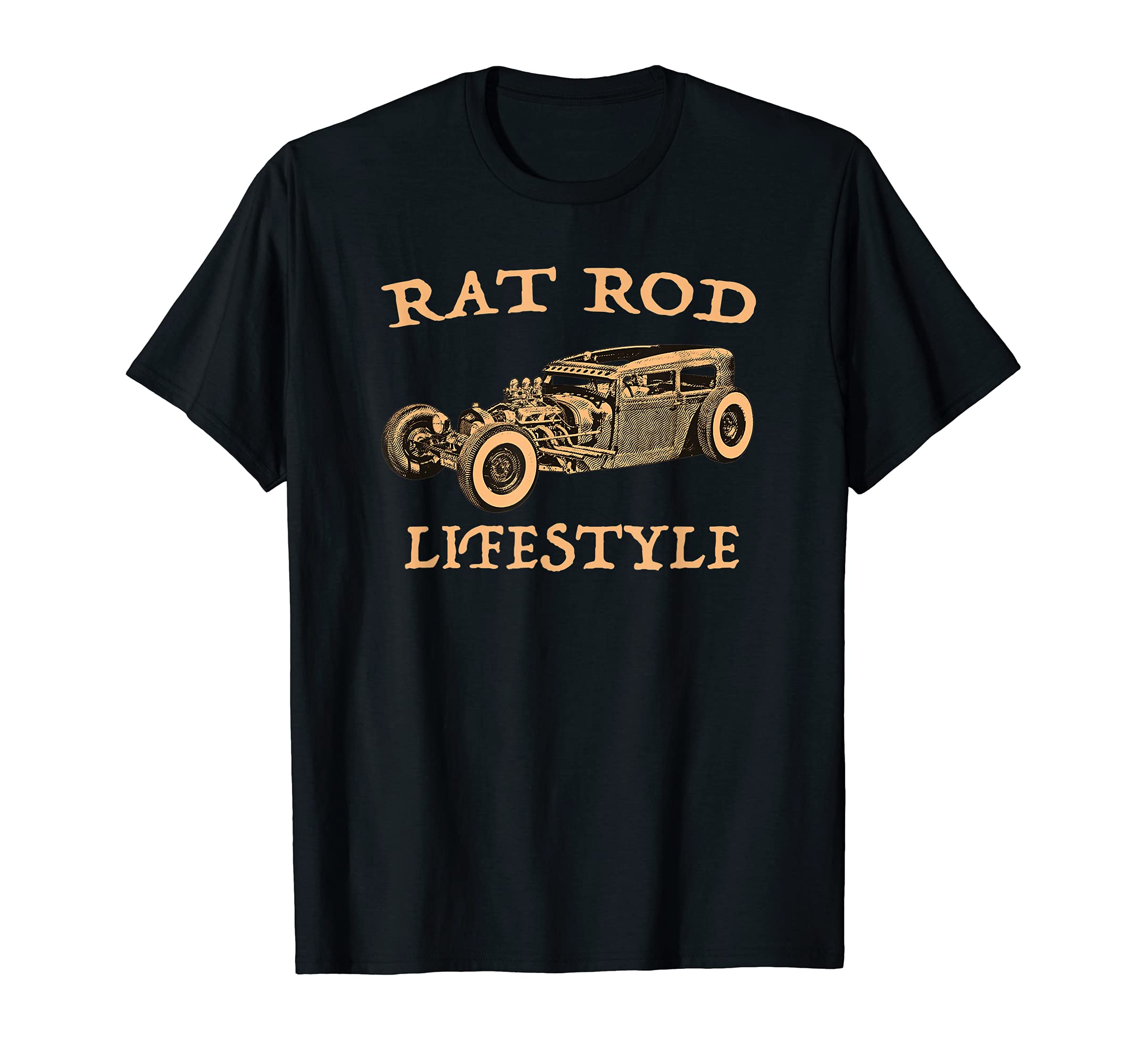 Rat Rod Lifestyle Shirt Hot Rod Drag Racing T-Shirt