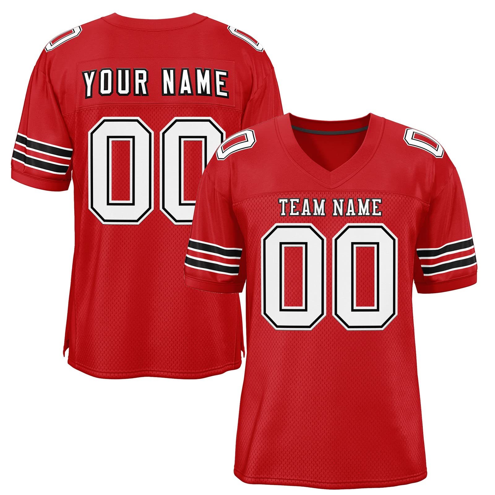 Custom Football Practice Jersey, Football Uniform, Stitched Personalize Add Your Team Name and Number for Men Women Youth