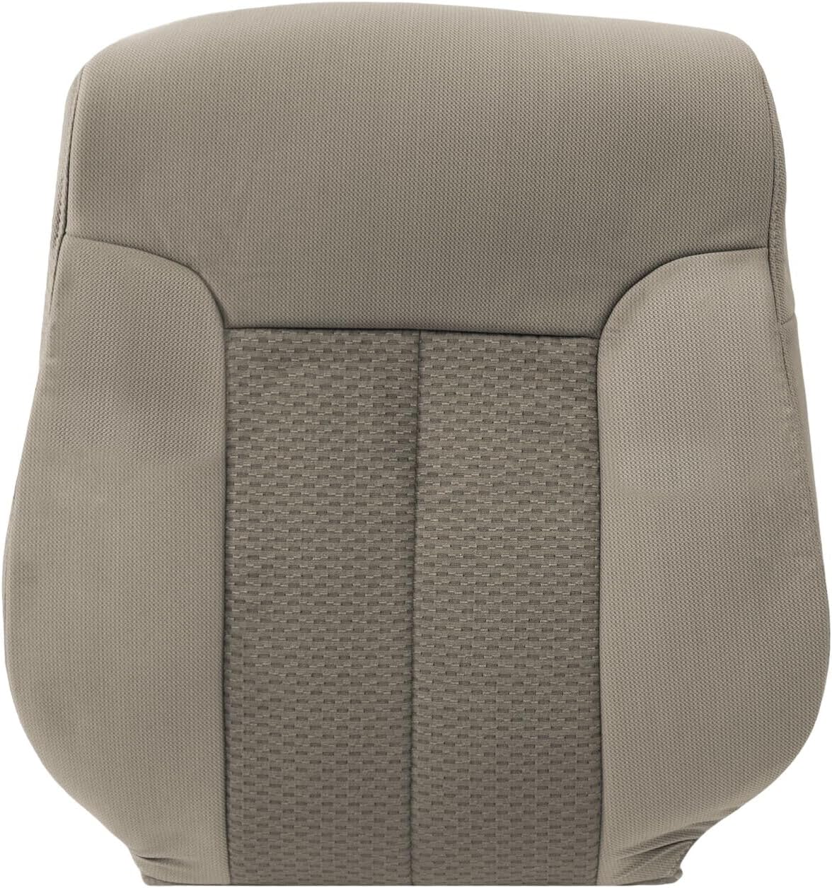 U.S.AutoSeatCover 2011 2012 2013 2014 Compatible Compatible withd F-150 Front Driver Passenger Cloth Seat Cover Adobe Tan