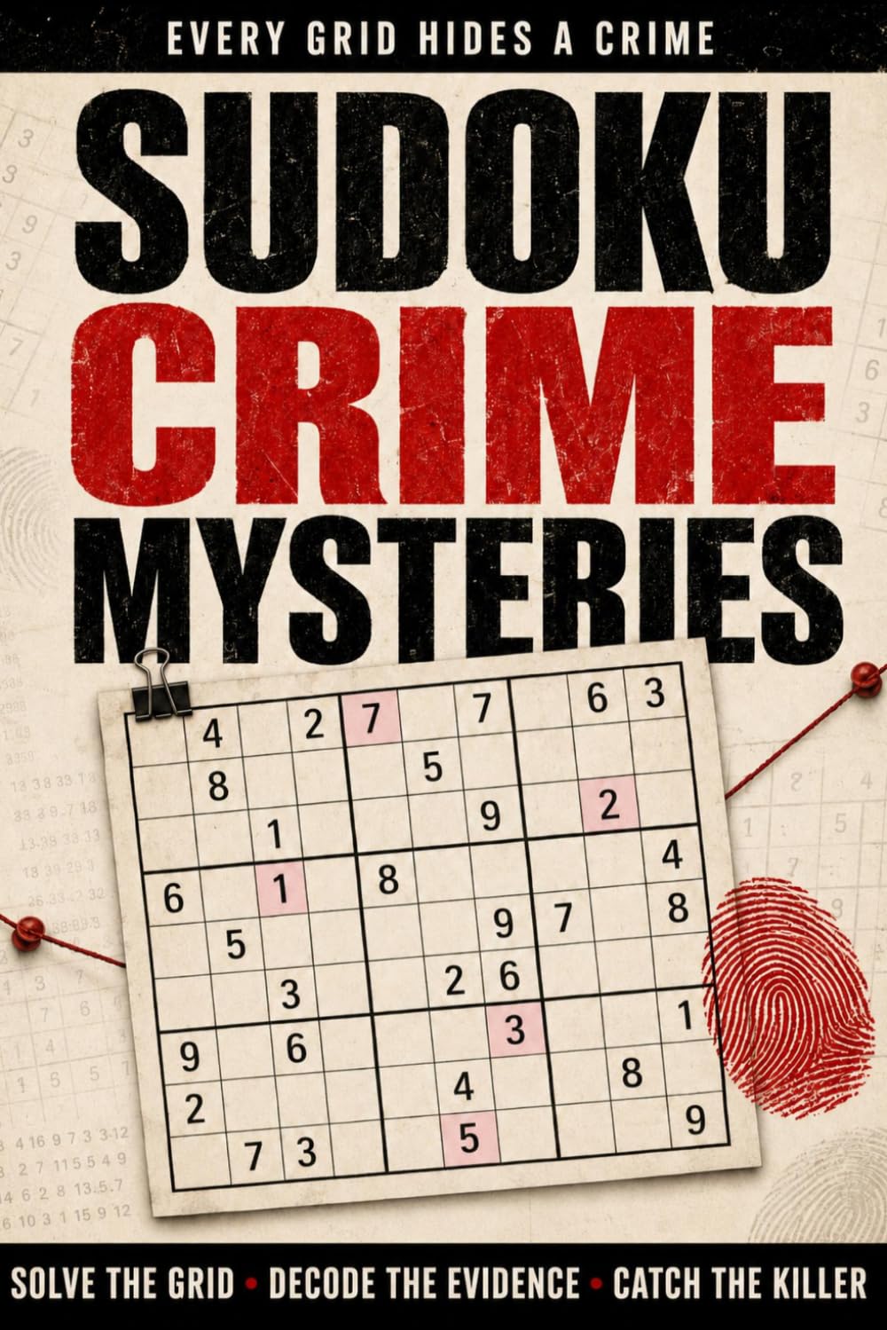 Sudoku Crime Mysteries: Solve The Grid. Decode The Evidence. Catch The Killer. (Sudoku Murder Mysteries)