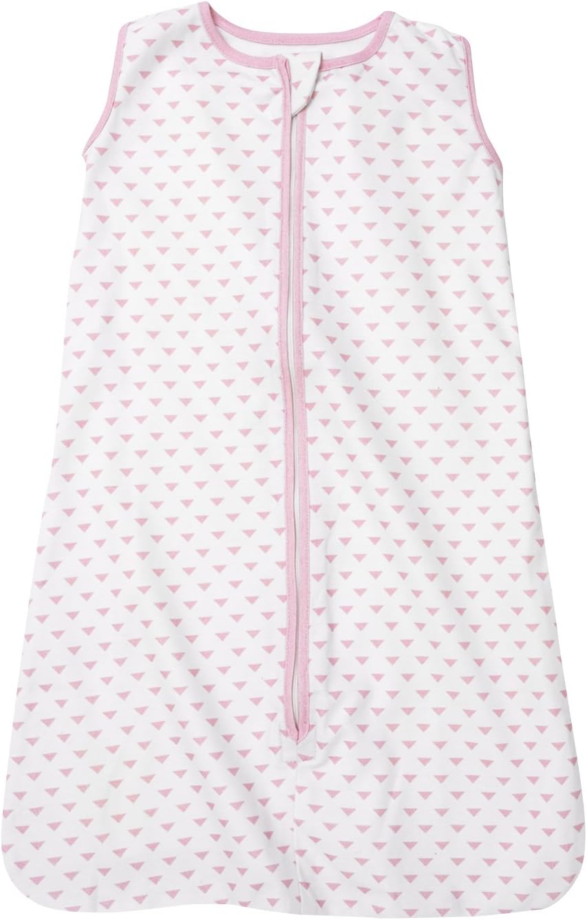 giggle Triangle Wearable Blanket, Pink/White