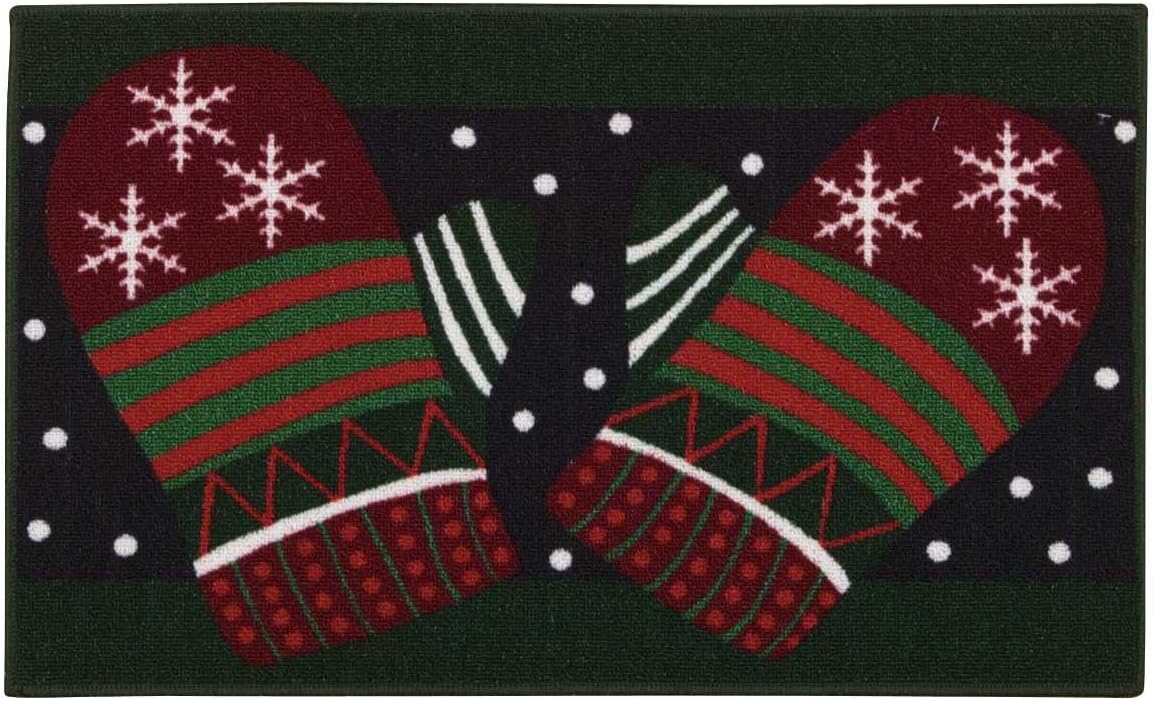 Nourison Home Black Mittens CJ724 1'5" x 2'4"