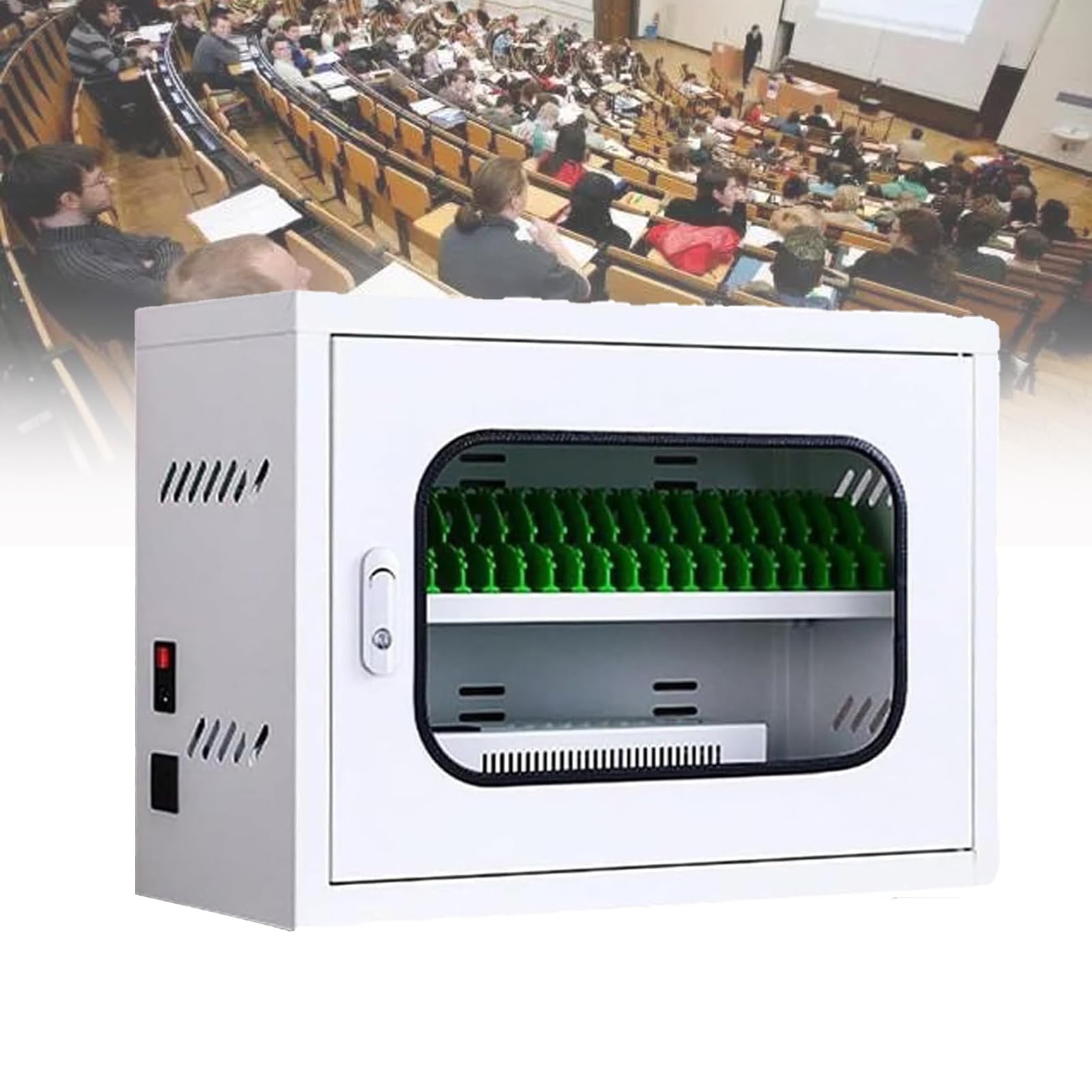 Casier mobile sécurisé pour téléphone portable et meuble de charge pour école