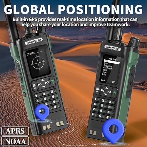 Miniatura 9 de Radio Jamón BAOFENG DM32 DMR Radio portátil recargable Walkie Talkies de largo alcance DM32UV 5RM Radio bidireccional NOAA Radio meteorológica con