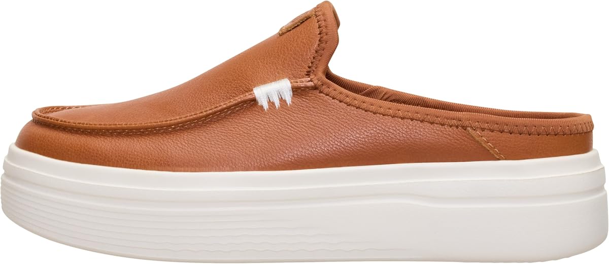 HEYDUDE Women's Austin Lift Platform Mule | Casual Slip-On Shoes | Lightweight, Comfortable, Stylish Everyday Footwear