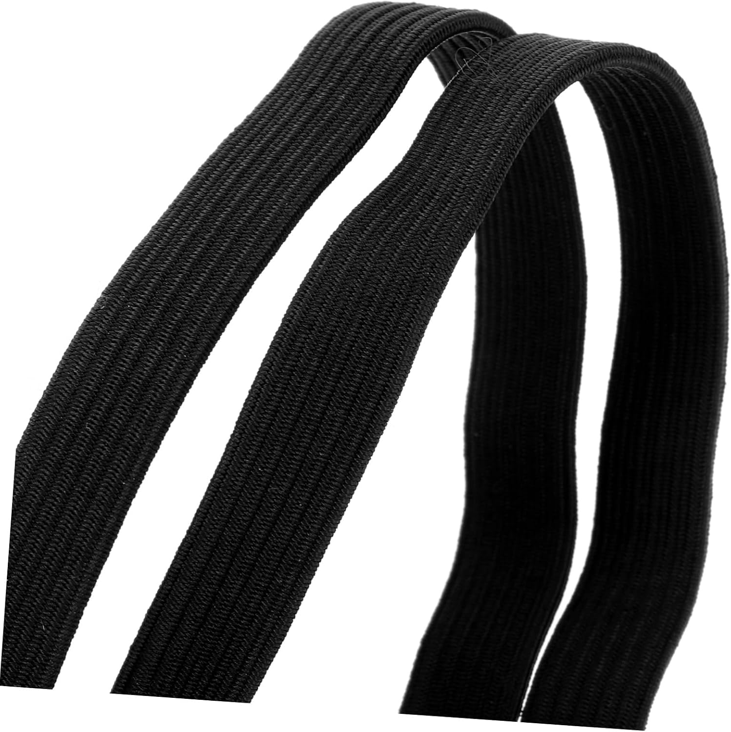Black Rubber Elastic Luggage Strap for Motorcycle Helmet Secure Hold image 3