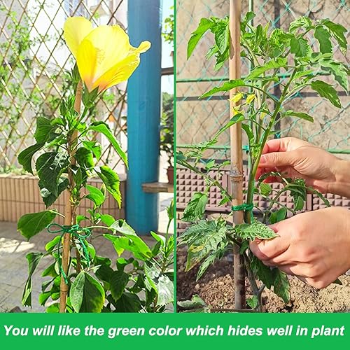 Miniatura 4 de Vivifying Cordel de jardín verde de 328 pies, cordel de yute natural de 0.079in para floristería, agrupamiento, manualidades, envoltura de Navidad