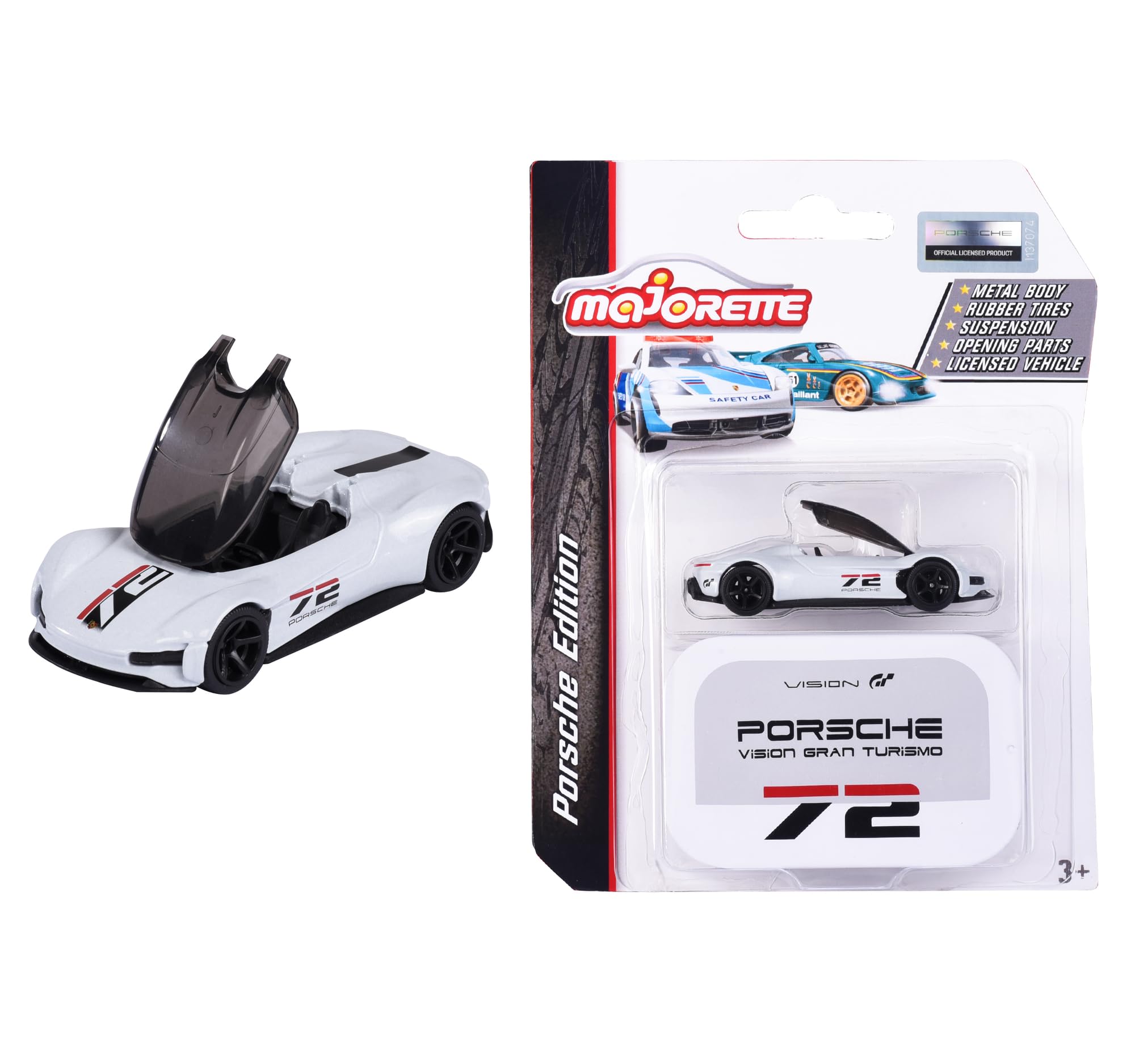 Majorette Porsche Motorsport Deluxe Metal Diecast Araçlar - Welcome Baby