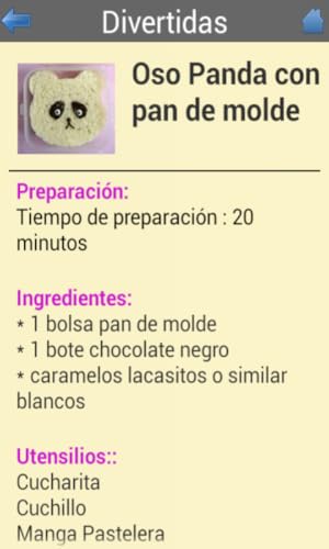 Postres Niños