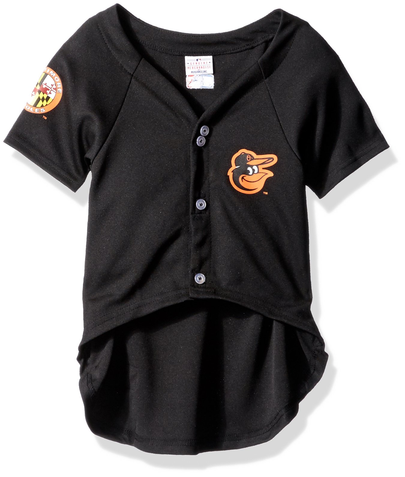 Pets FirstPets First Official MLB Baltimore Orioles Jersey for Dogs & Cats, Size Large - Stylish Baseball Jersey for Your Furry Fan - Show Off Team Spirit with The Perfect Fan Apparel Gear for , Dog & Cat