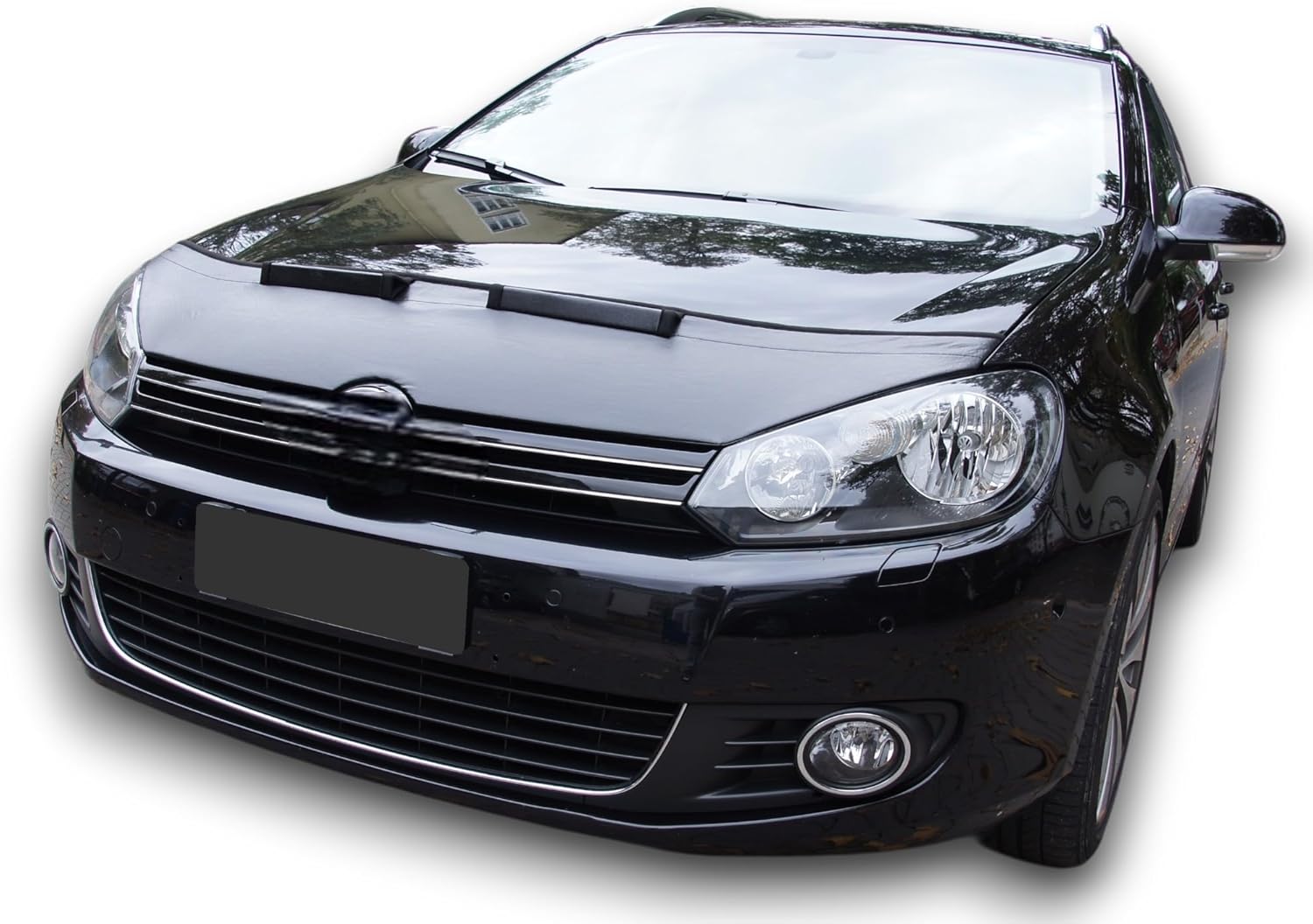 Hood Bra Front End Nose Mask Compatible with VW Volkswagen Golf 6 Mk6 Bonnet Bra STONEGUARD Protector Tuning